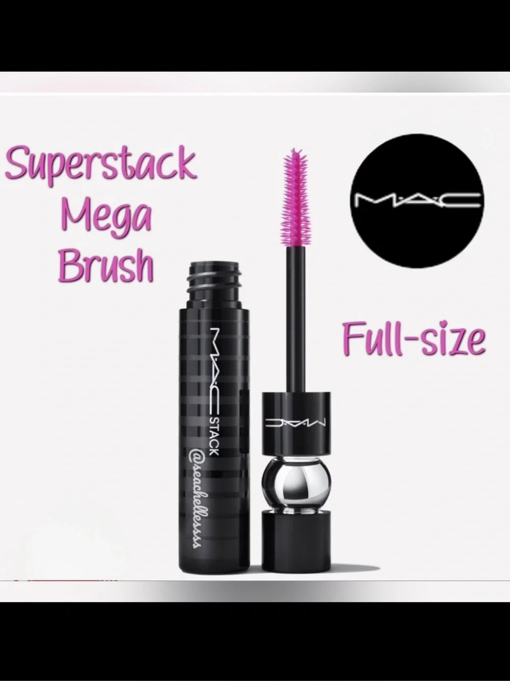 Mac Cosmetics MAC Stack Mascara Mega | Full Size | Brand New in Box  | Authentic